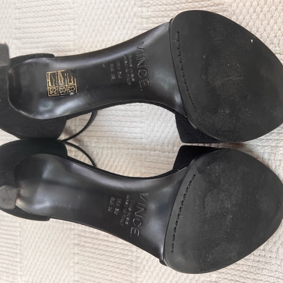 Vince Adley Suede Sandal with Ankle Strap Sz. 38 - Picture 5 of 6